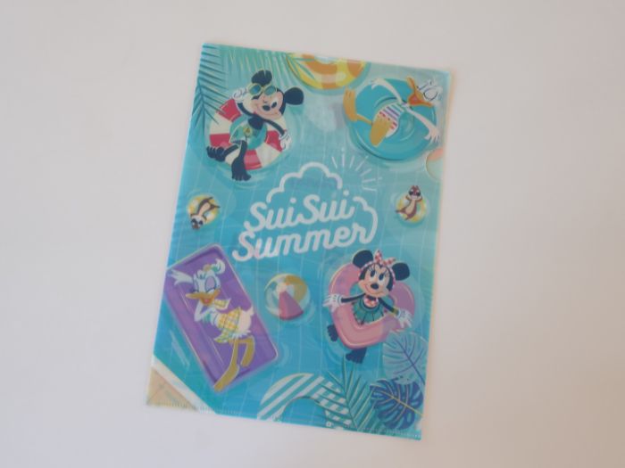 東京ディズニーに持って行くと便利なグッズのクリアファイル