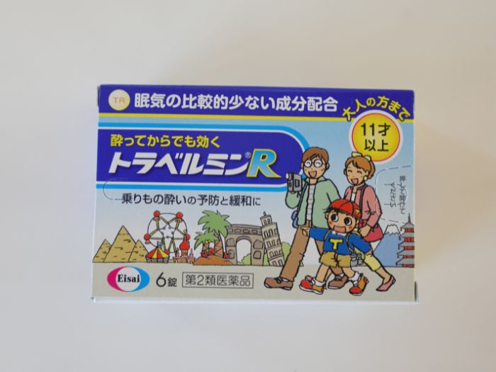 香港ディズニーに持って行くと便利なグッズの酔い止め