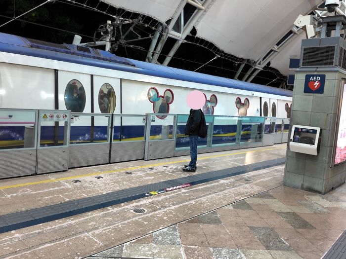 香港のディズニーライン