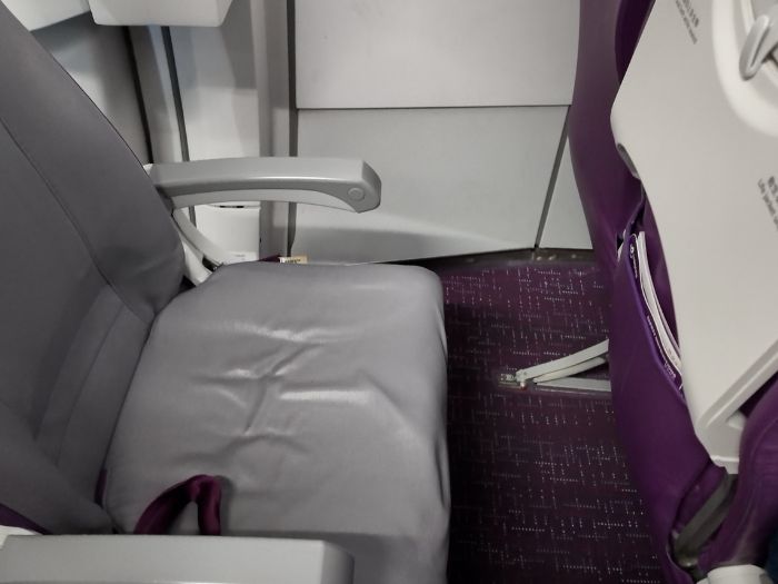 香港エクスプレスの最後列