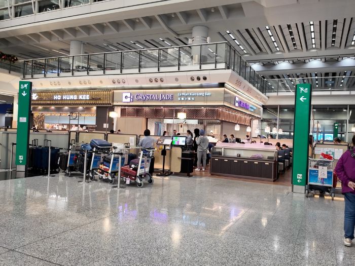 香港国際空港のレストラン、クリスタルジェイド