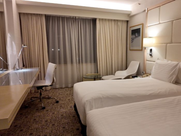 香港国際空港のリーガルエアポートホテルの客室